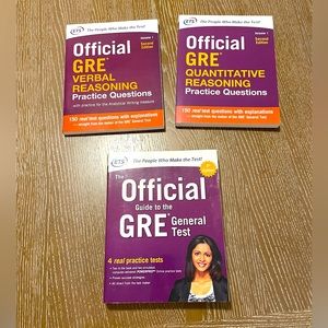 Official GRE books 2nd edition. Never used, no writing or highlighting.